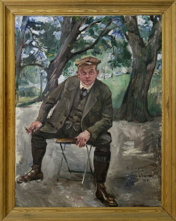 Portrait du peintre Rudolf Sieger - Lovis Corinth