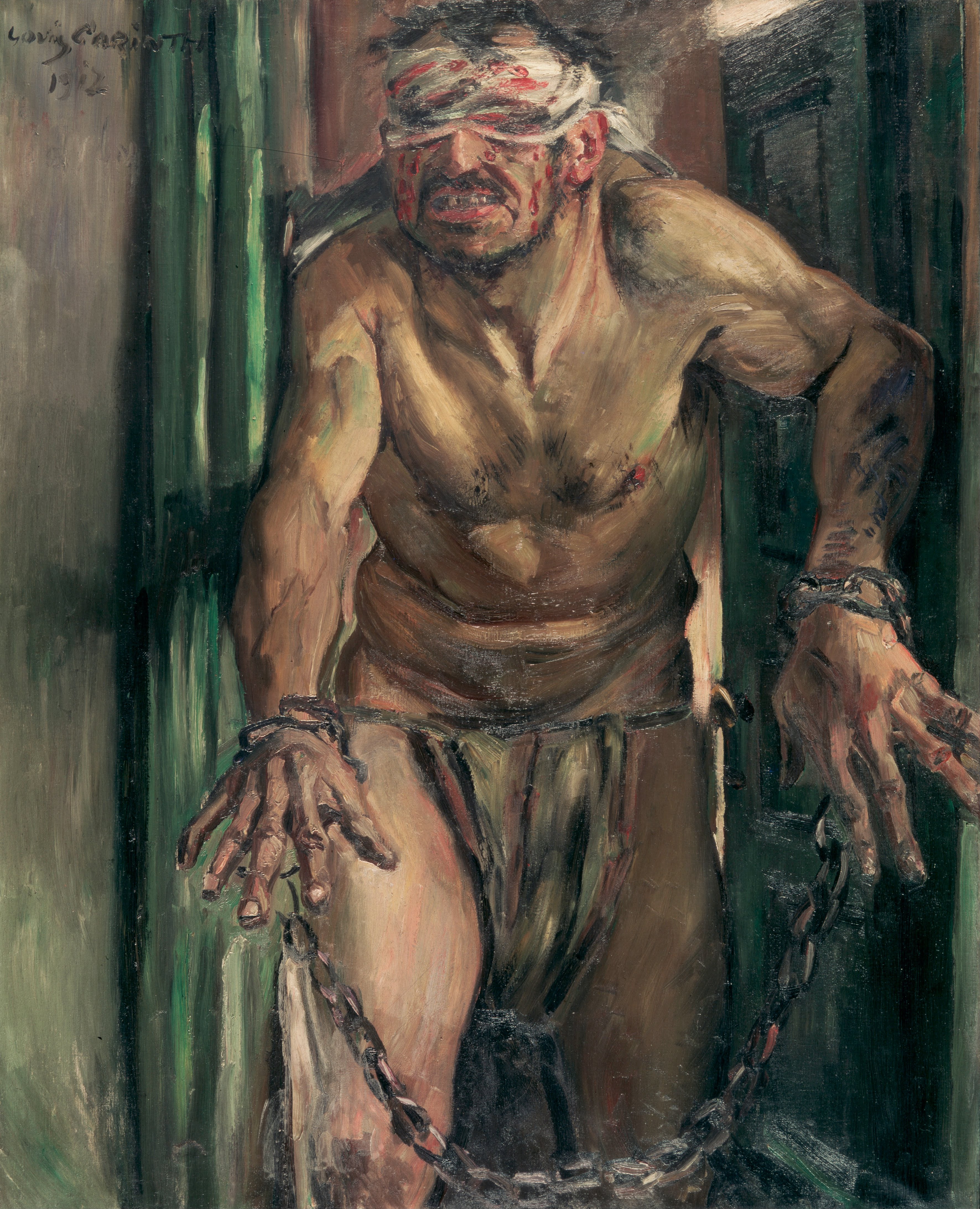 Samson aveugle - Lovis Corinth