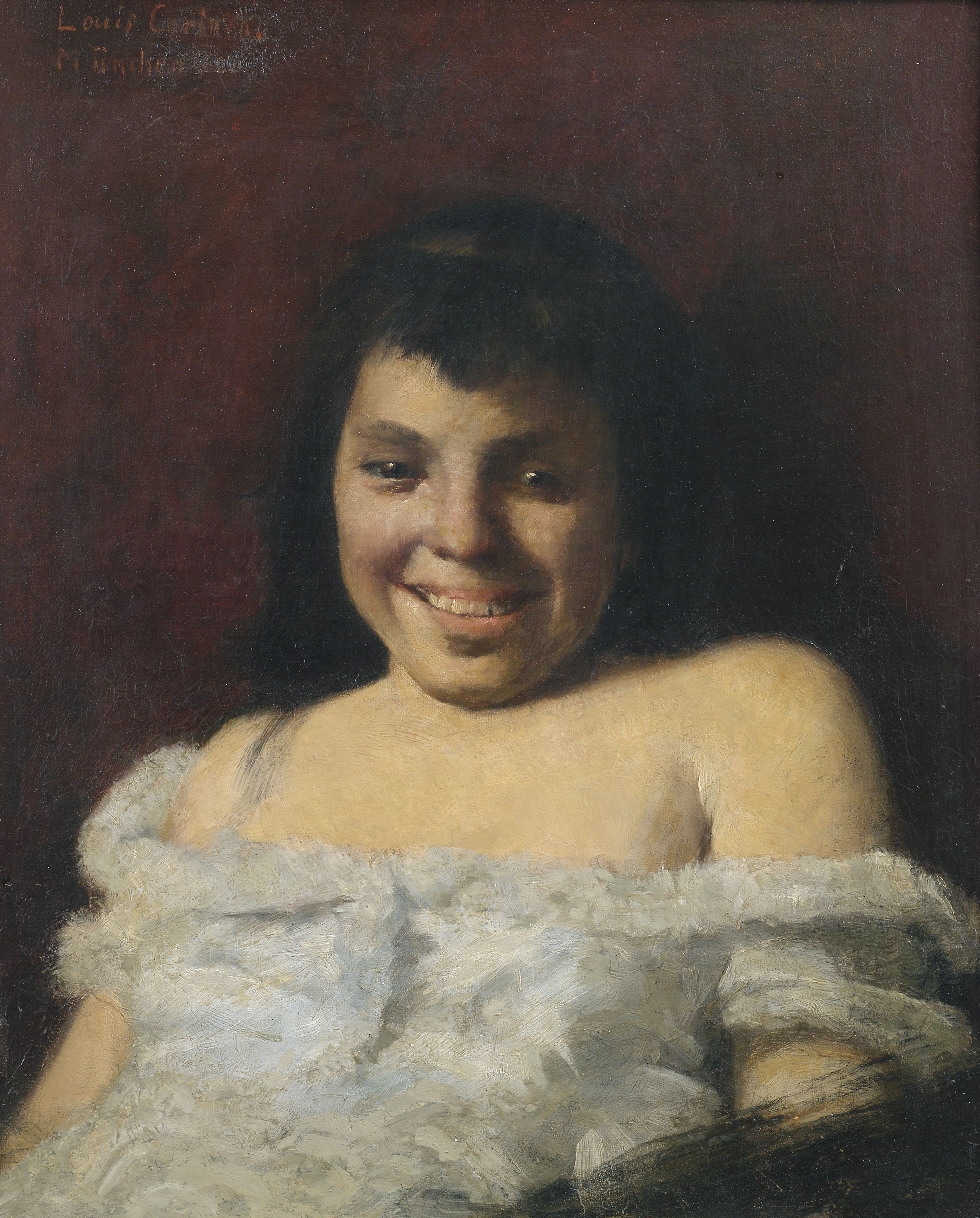 Ragazza che ride - Lovis Corinth