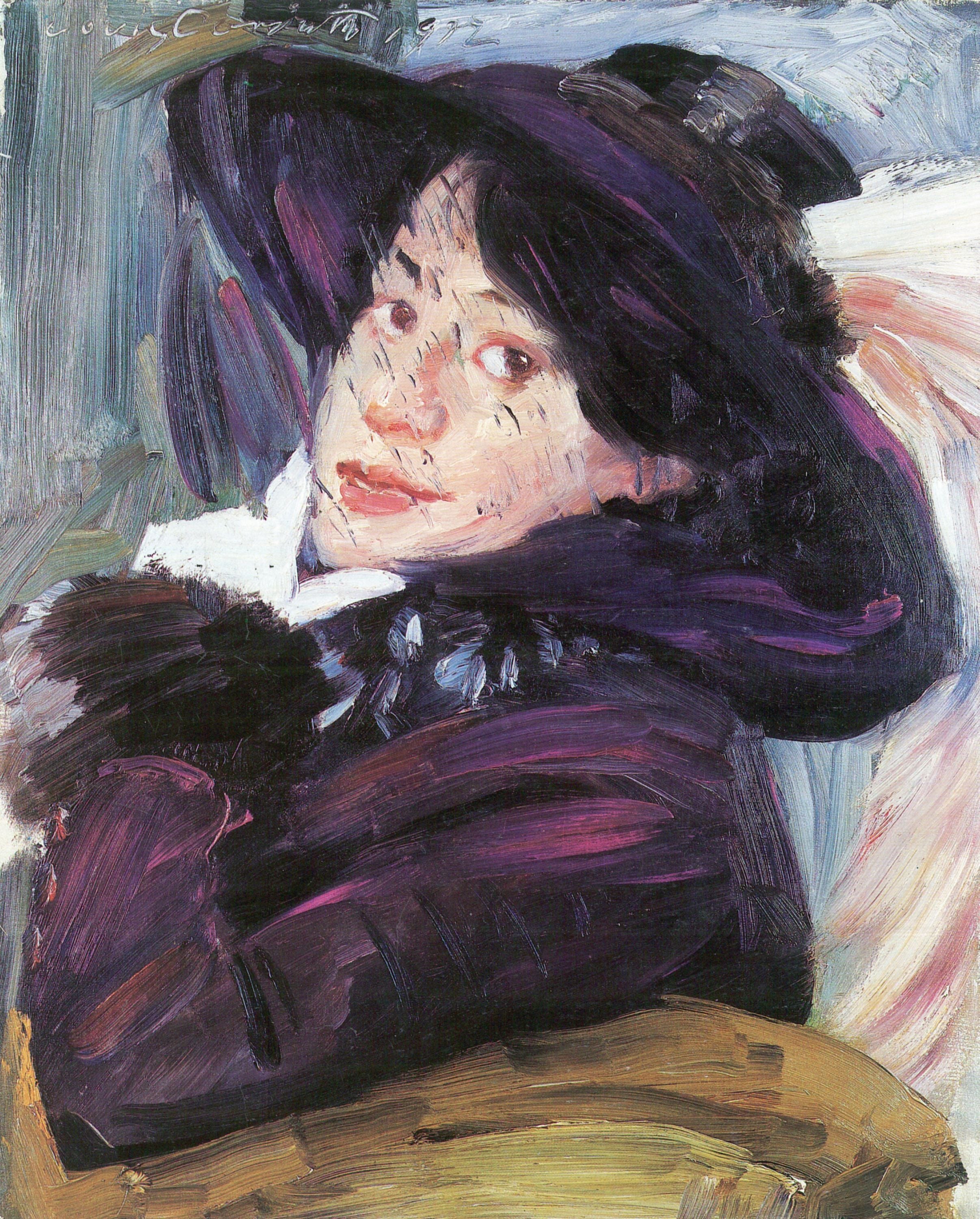 Portrait de Charlotte Berend-Corinthe - Lovis Corinth