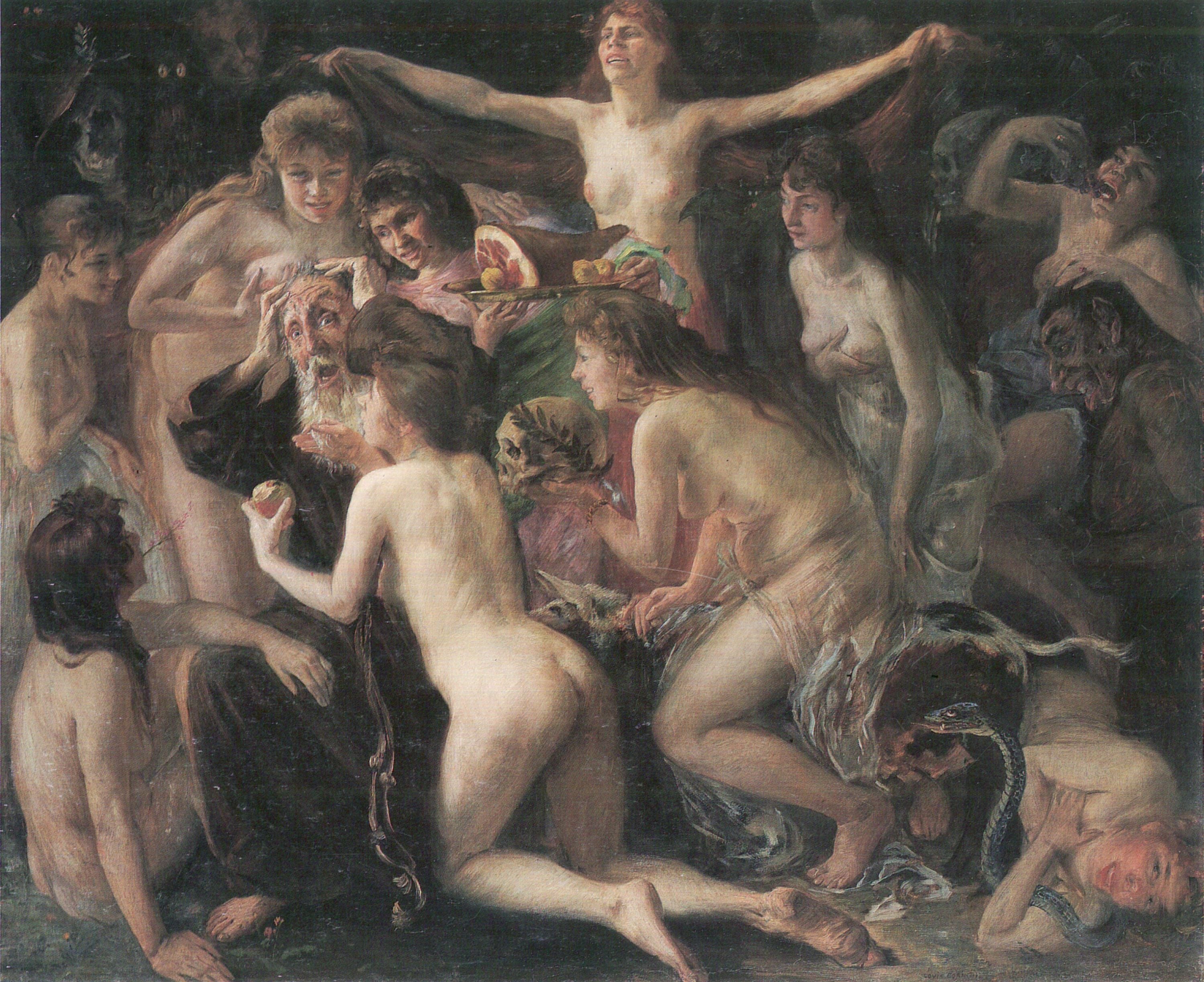 La tentation de saint Antoine - Lovis Corinth