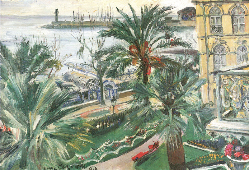 Sulla Riviera (Mentone) - Lovis Corinth