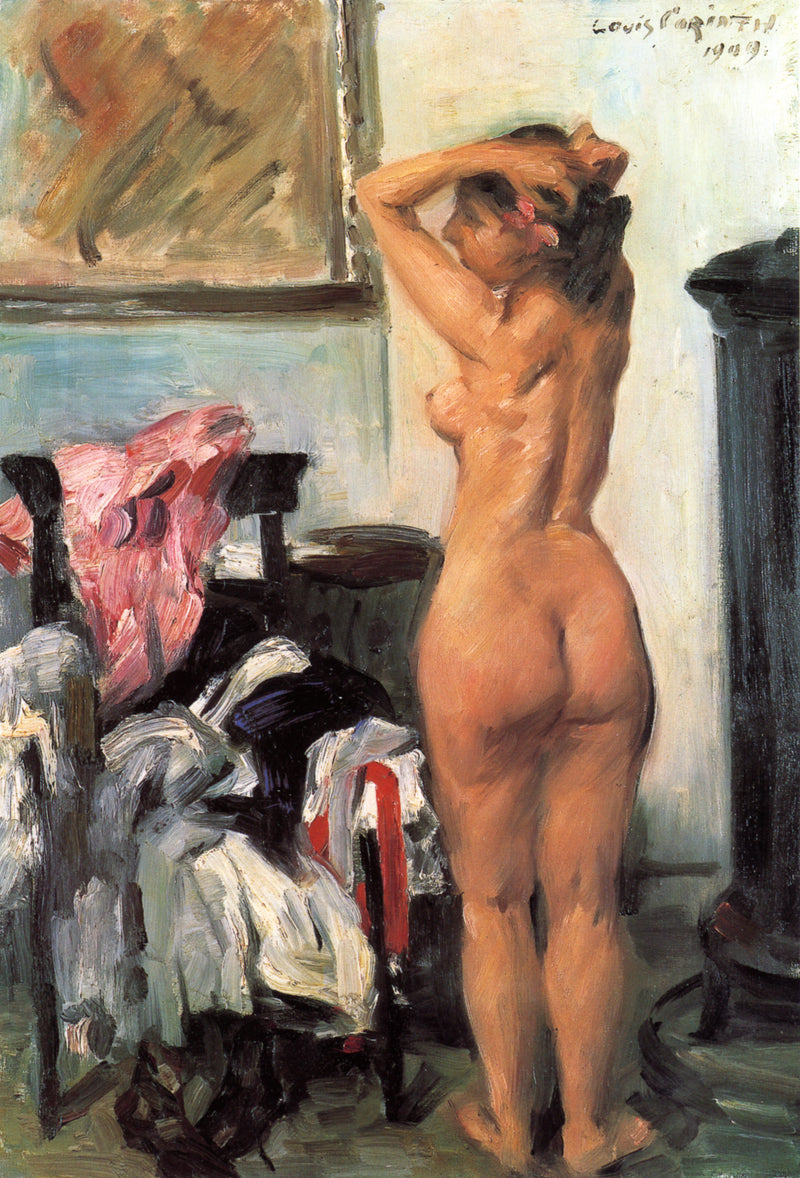 Modello in posa - Lovis Corinth