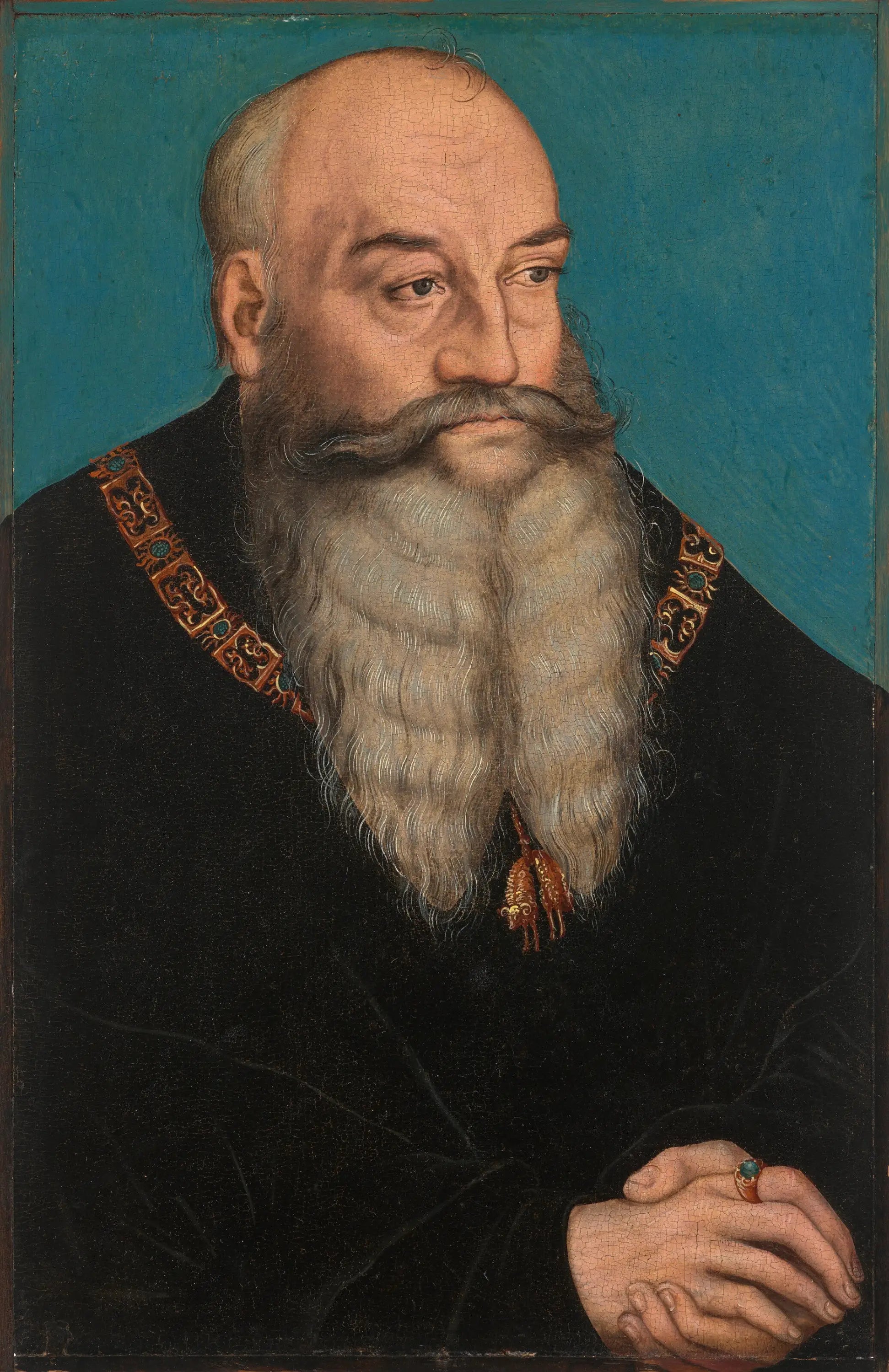 Portrait du duc Georges de Saxe - Lucas Cranach the Elder - Alpha Reproduction