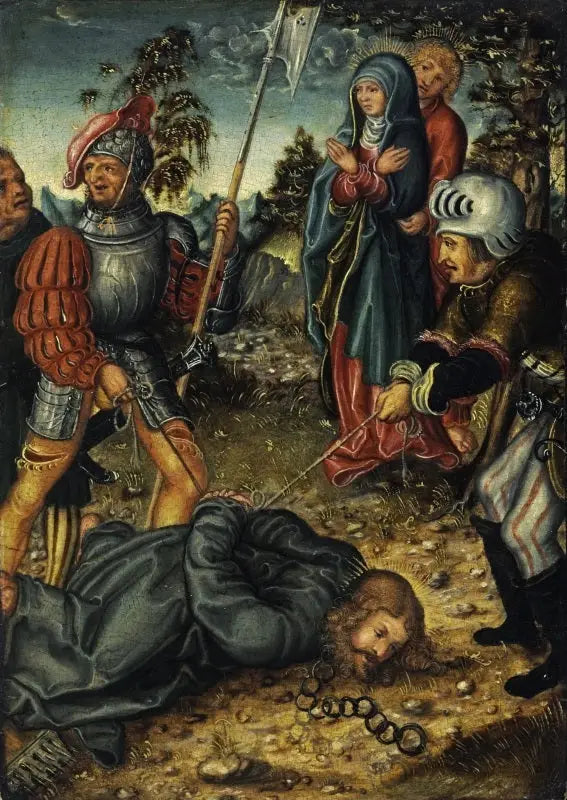 Le Christ sur le chemin du Calvaire - Lucas Cranach the Elder - Alpha Reproduction