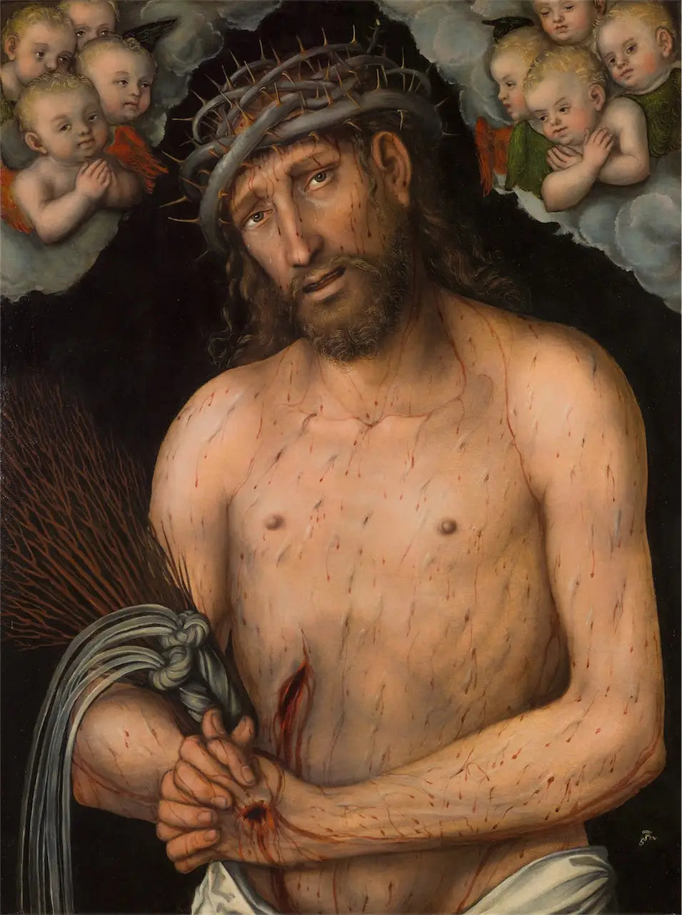Le Christ homme de douleur - Lucas Cranach the Elder - Alpha Reproduction