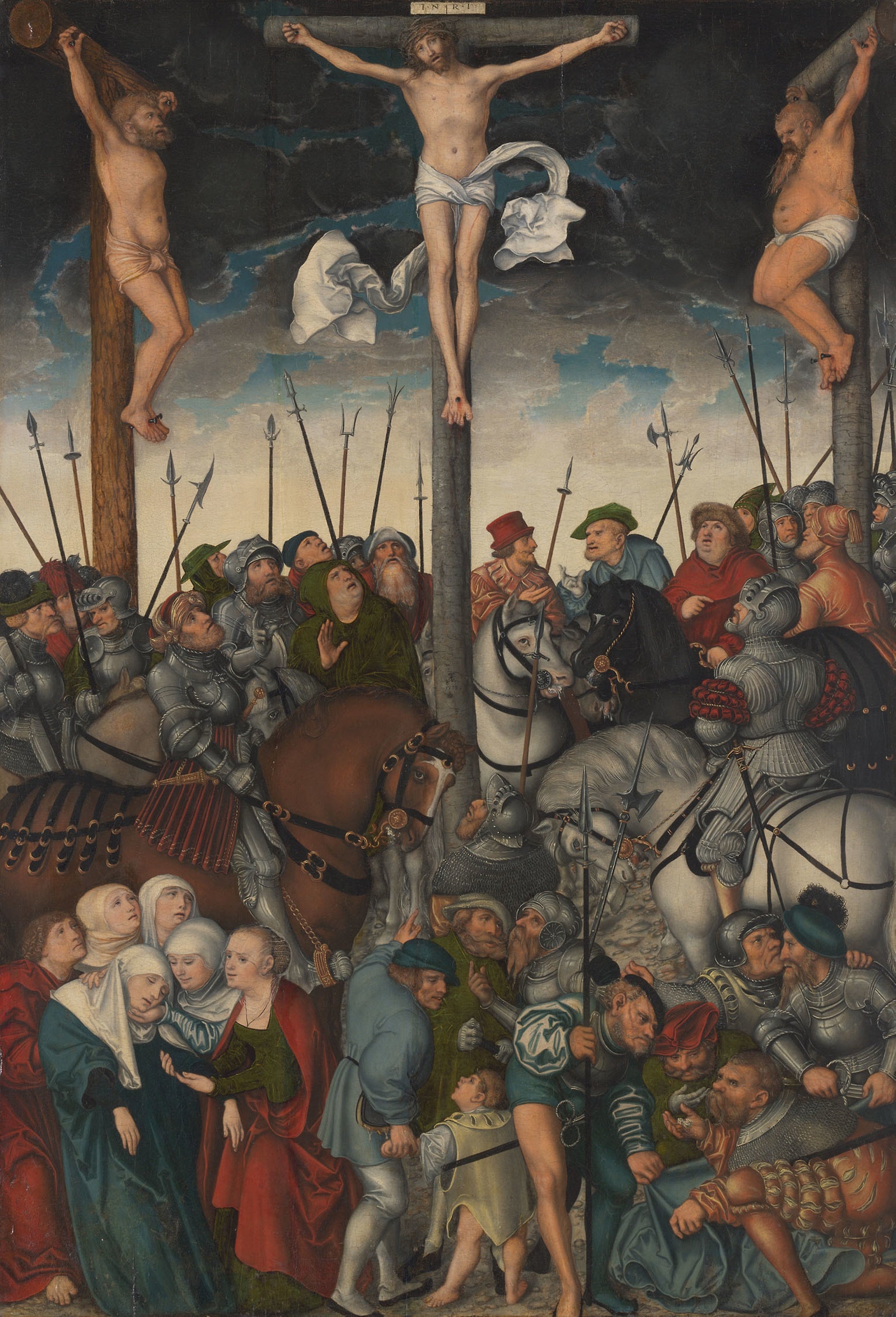 La Crucifixion - Lucas Cranach the Elder - Alpha Reproduction