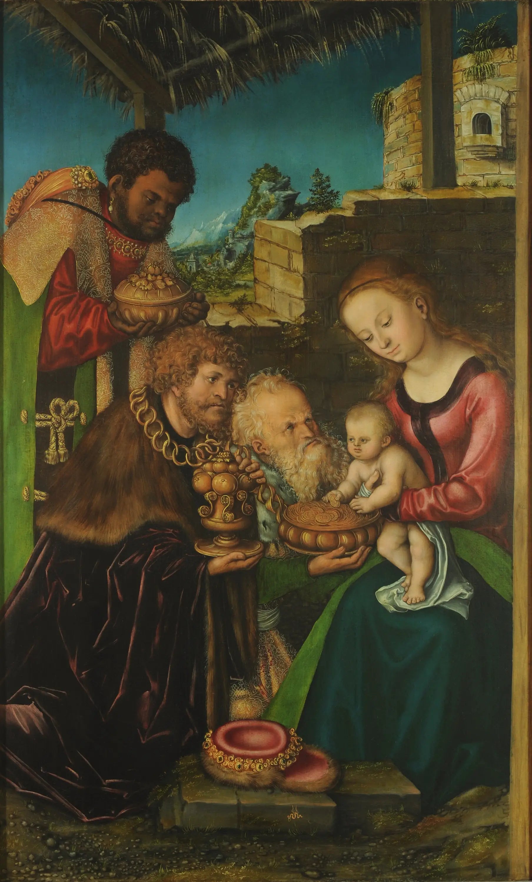 L’adoration des mages - Lucas Cranach the Elder - Alpha Reproduction