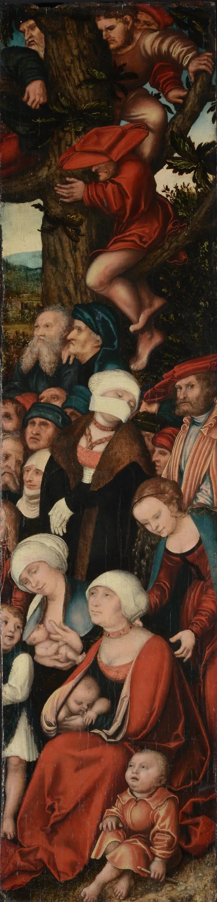 La prédication de saint Jean-Baptiste - Lucas Cranach the Elder - Alpha Reproduction