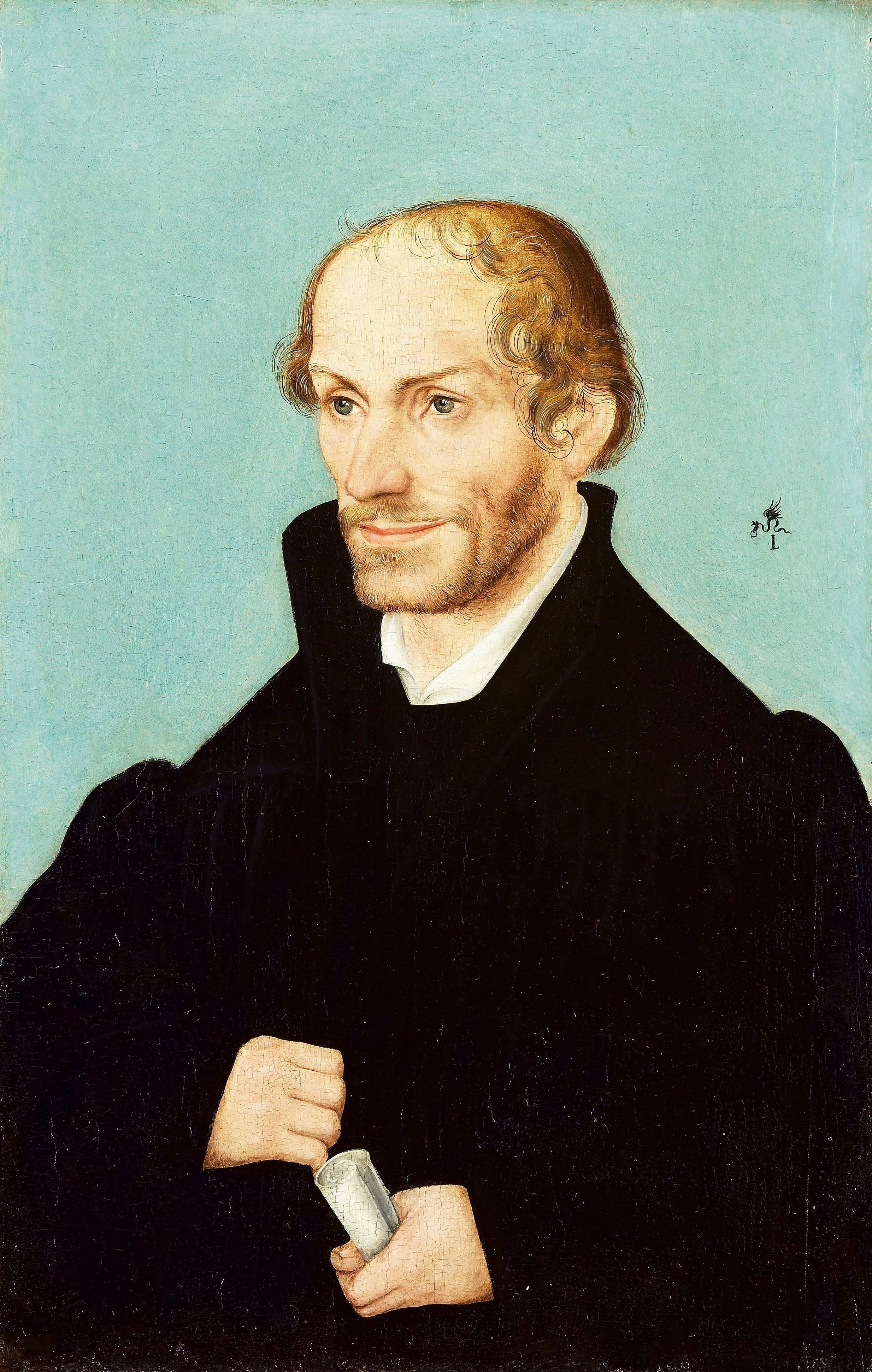 Portrait de Philipp Mélanchthon - Lucas Cranach the Elder - Alpha Reproduction