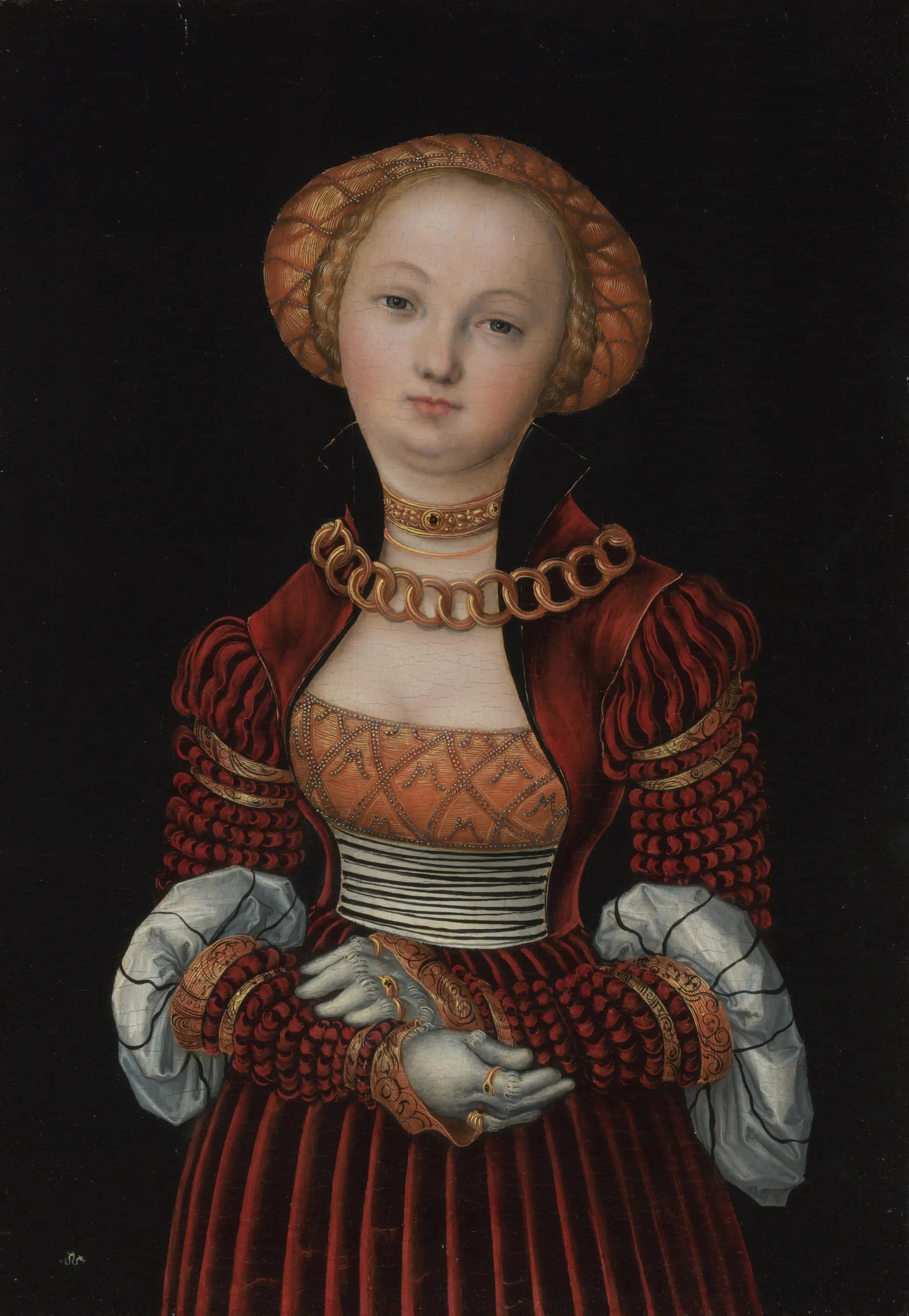 Portrait de femme - Lucas Cranach the Elder - Alpha Reproduction