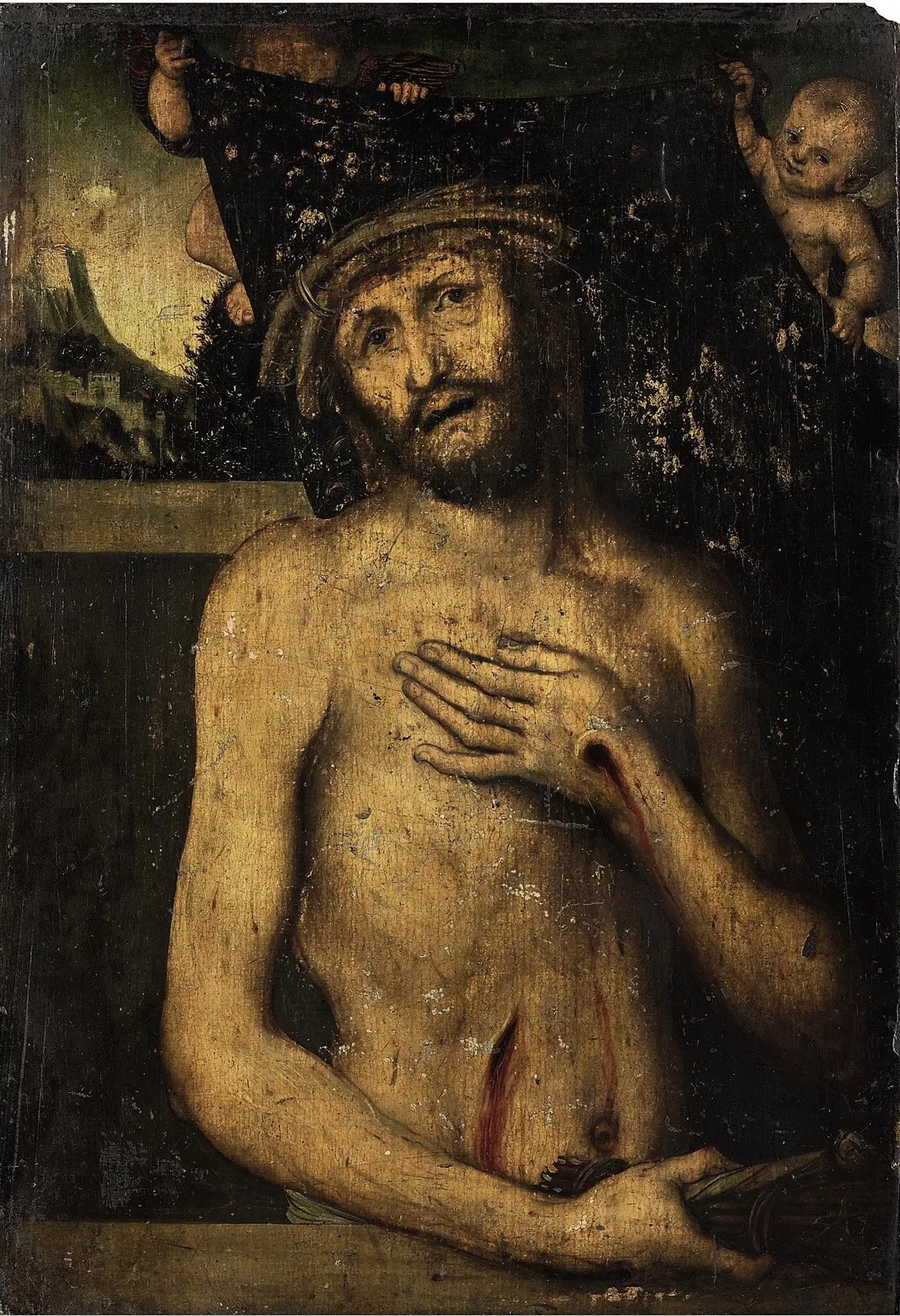 Le Christ l’homme de douleur - Lucas Cranach the Elder - Alpha Reproduction