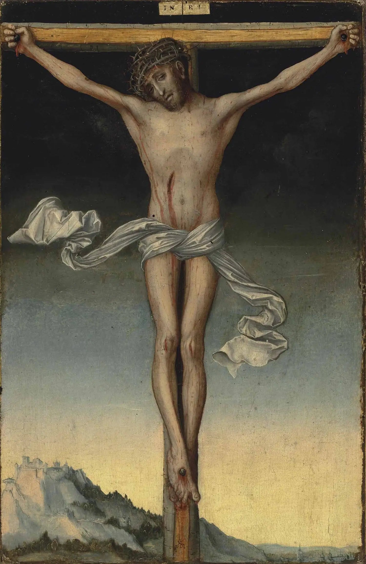 Christ sur la Croix - Lucas Cranach the Elder - Alpha Reproduction