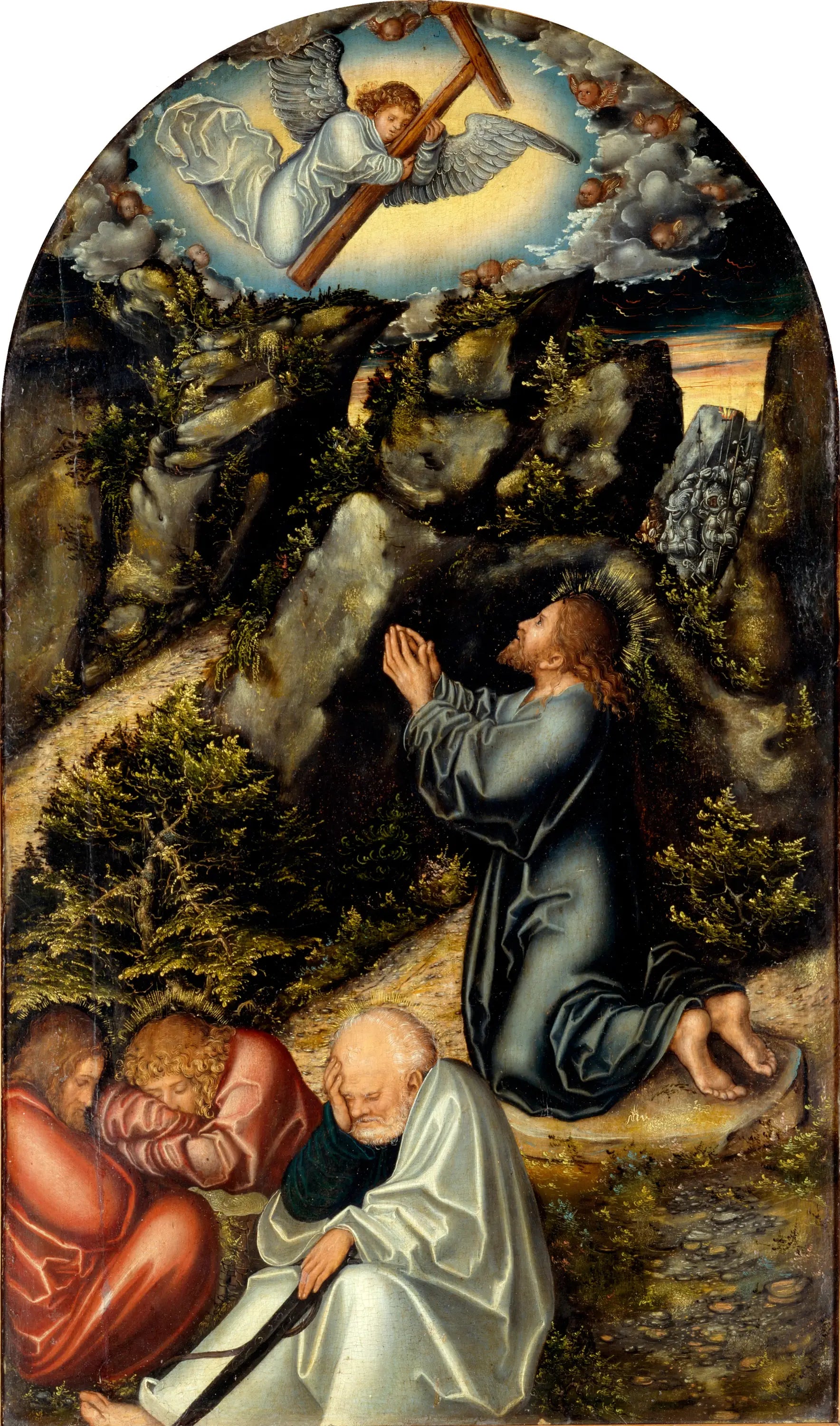 L’agonie dans le jardin - Lucas Cranach the Elder - Alpha Reproduction