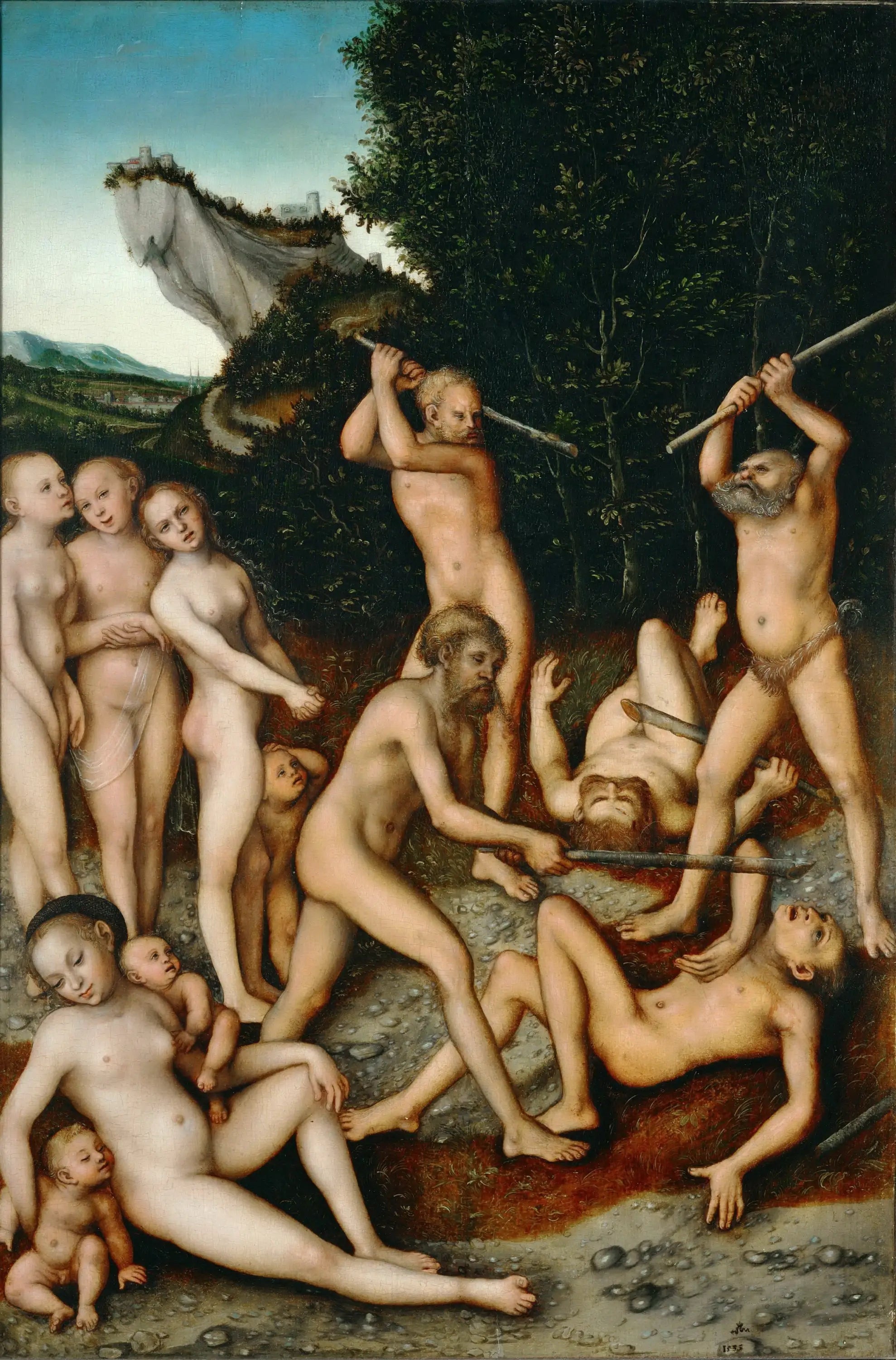 L’Âge d’argent - Lucas Cranach the Elder - Alpha Reproduction
