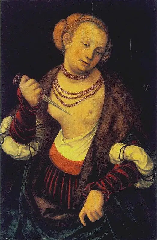 Lucrèce - Lucas Cranach the Elder - Alpha Reproduction
