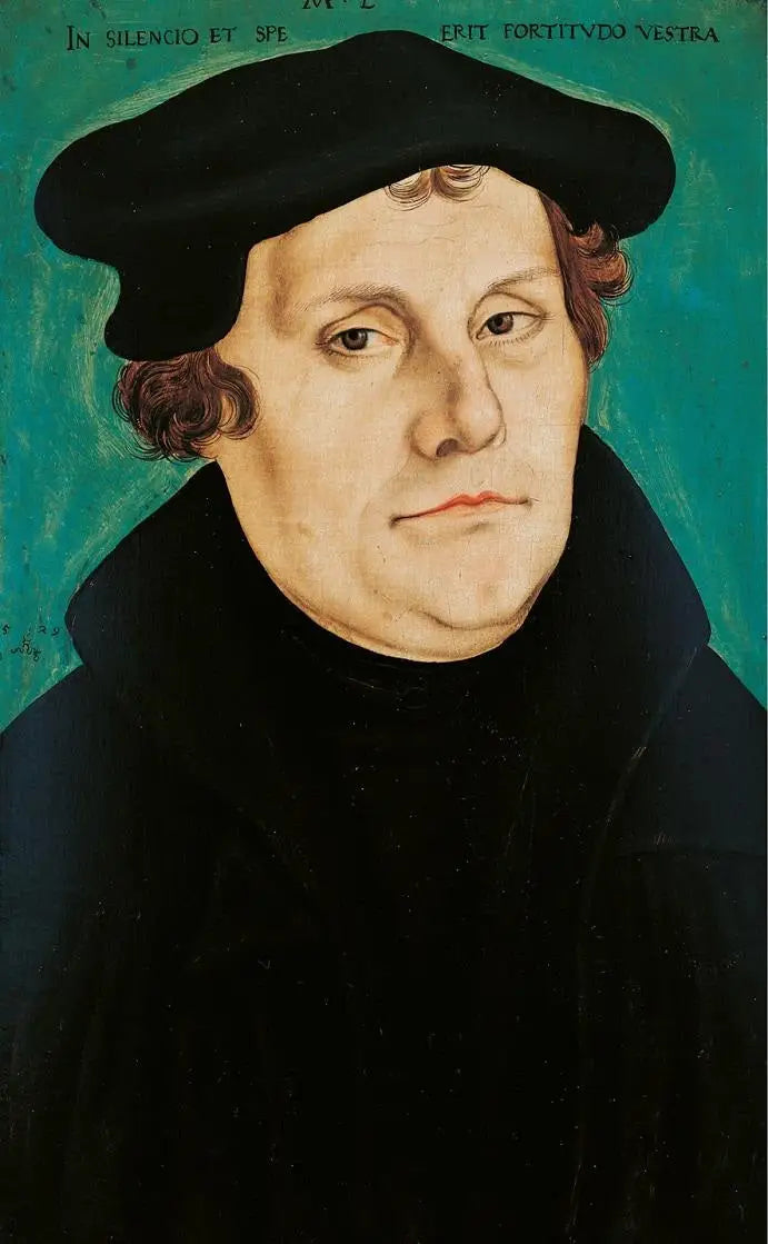 Portrait de Martin Luther - Lucas Cranach the Elder - Alpha Reproduction