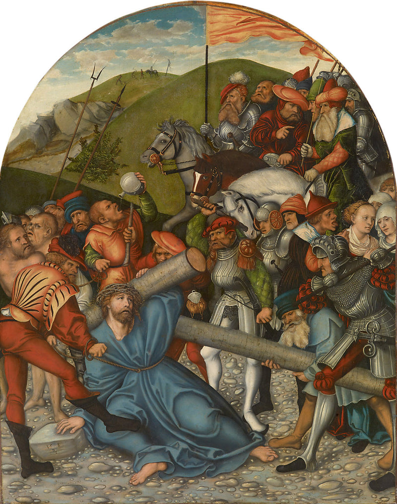Il Cristo portando la croce - Lucas Cranach il Vecchio
