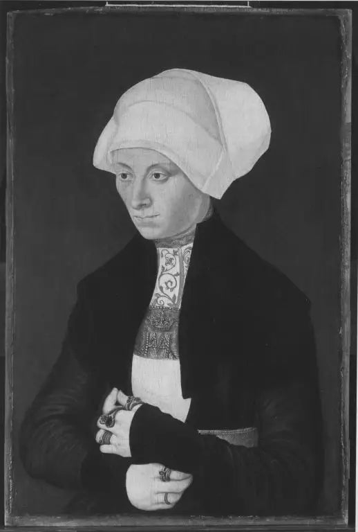 Portrait d’une dame au bonnet - Lucas Cranach the Elder - Alpha Reproduction