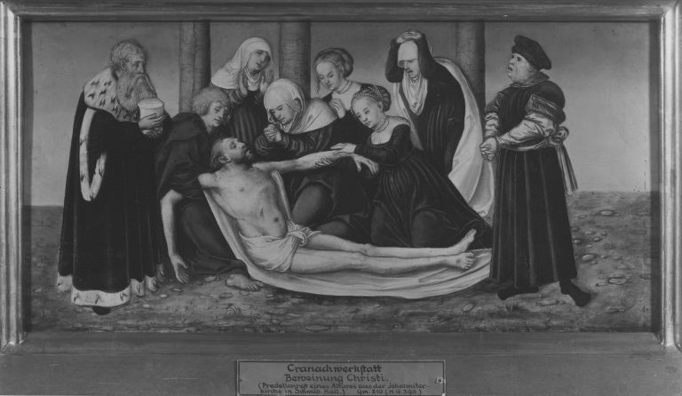 La Lamentation du Christ - Lucas Cranach the Elder - Alpha Reproduction