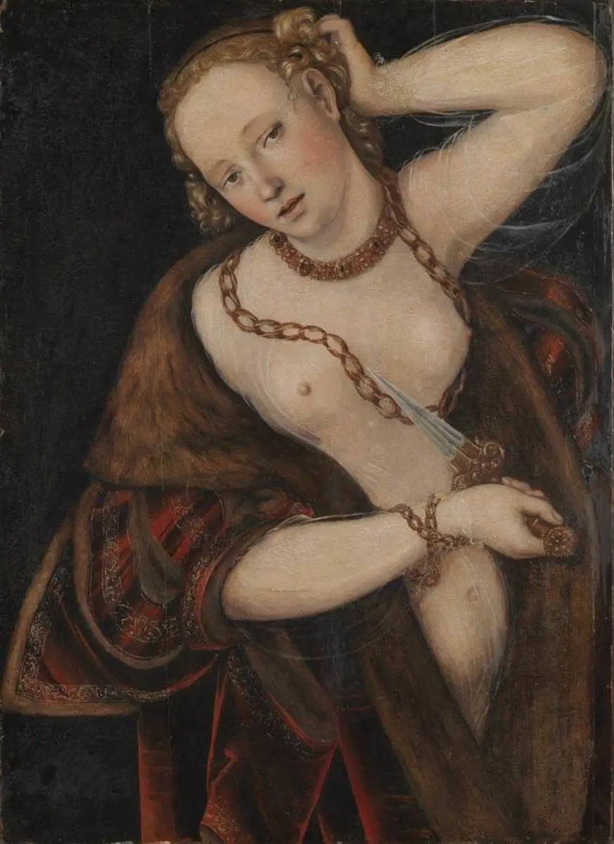 Lucrèce - Lucas Cranach the Elder - Alpha Reproduction