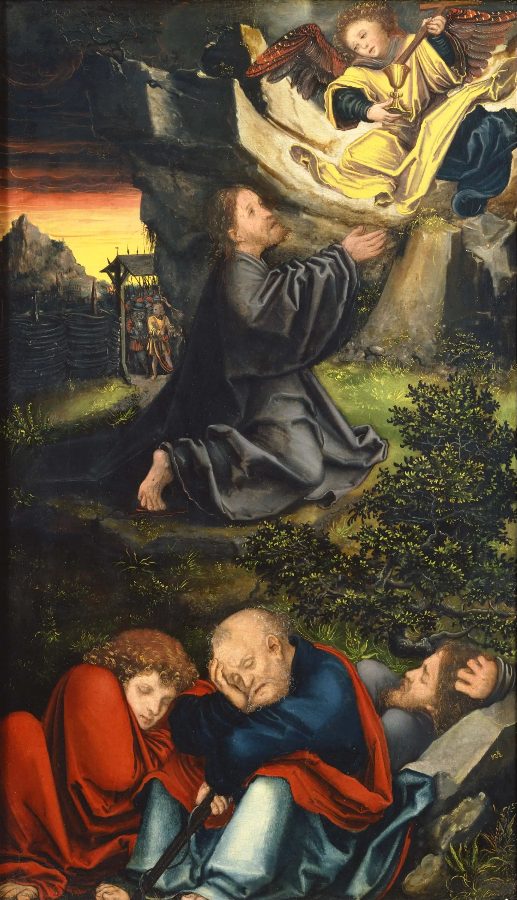Le jardin de Gethsémani - Lucas Cranach the Elder - Alpha Reproduction