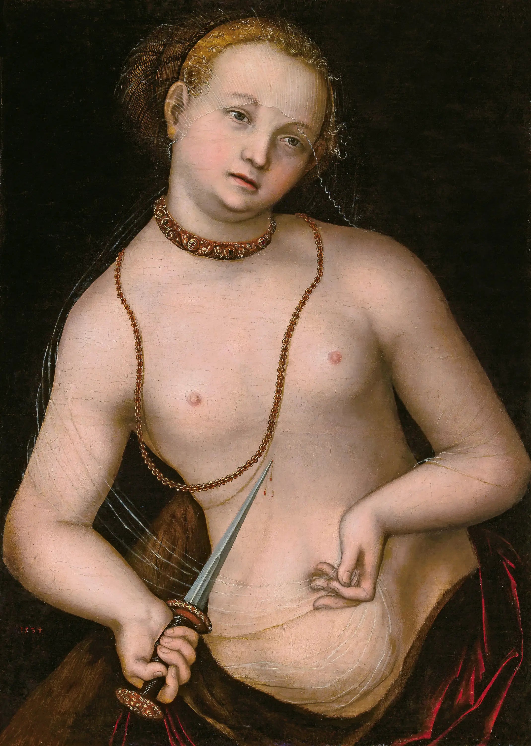 Lucrèce - Lucas Cranach the Elder - Alpha Reproduction