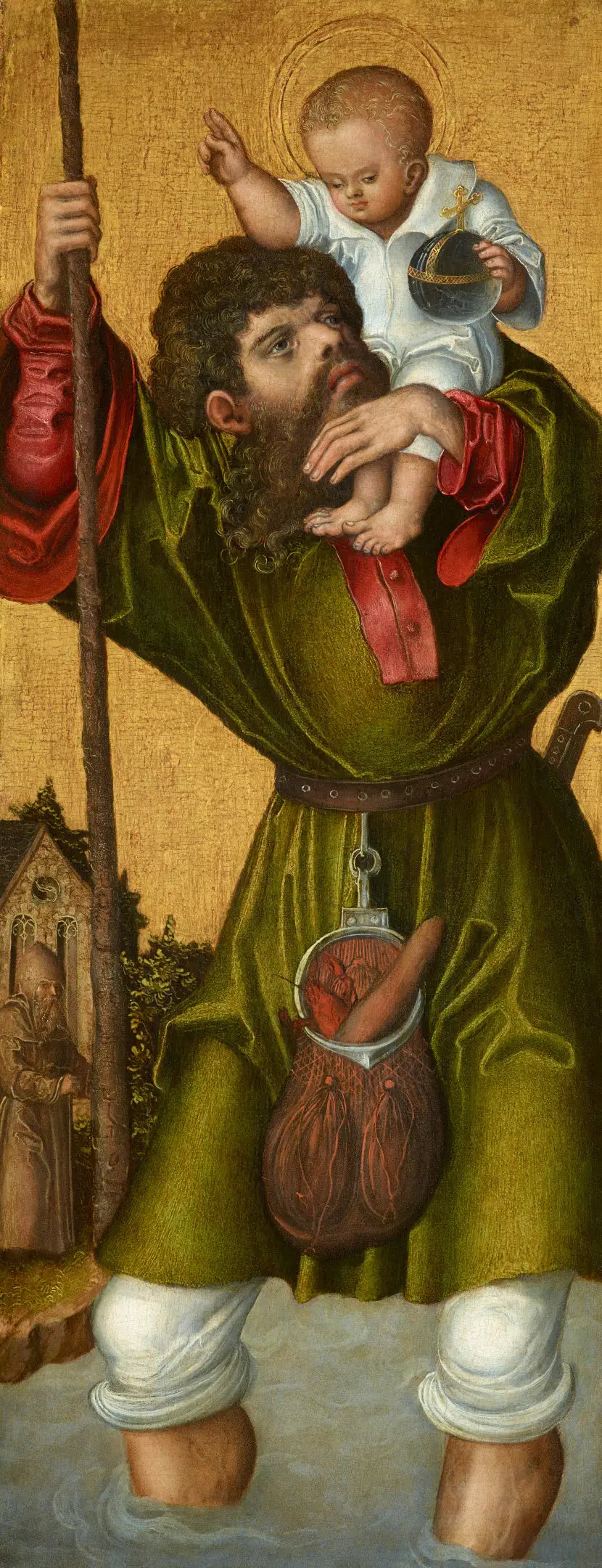 Saint Christophe - Lucas Cranach the Elder - Alpha Reproduction