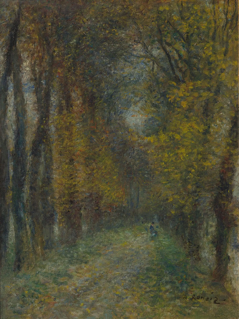 La Strada Coperta - Pierre-Auguste Renoir