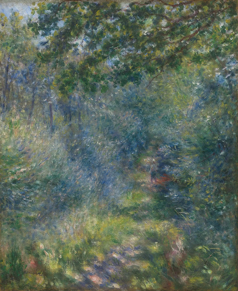Sentiero nella foresta - Pierre-Auguste Renoir