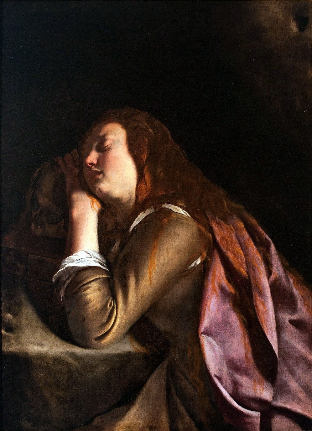 Madeleine pénitente - Artemisia Gentileschi
