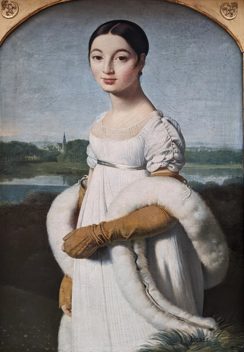 Mademoiselle Caroline Rivière - Jean-Auguste-Dominique Ingres