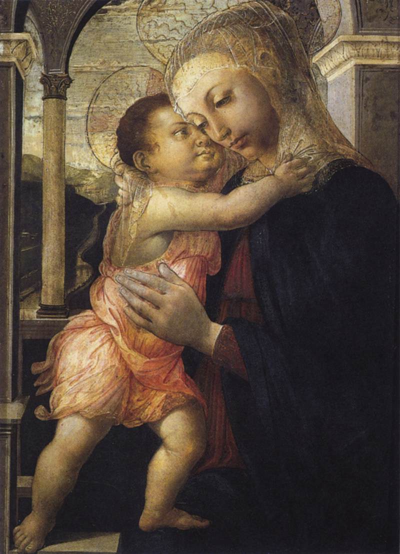 La Vergine della loggia - Sandro Botticelli