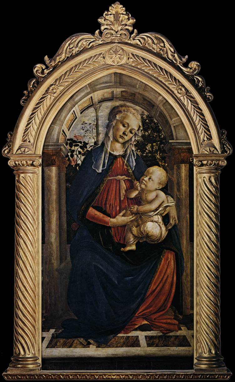 La Vergine nel roseto - Sandro Botticelli