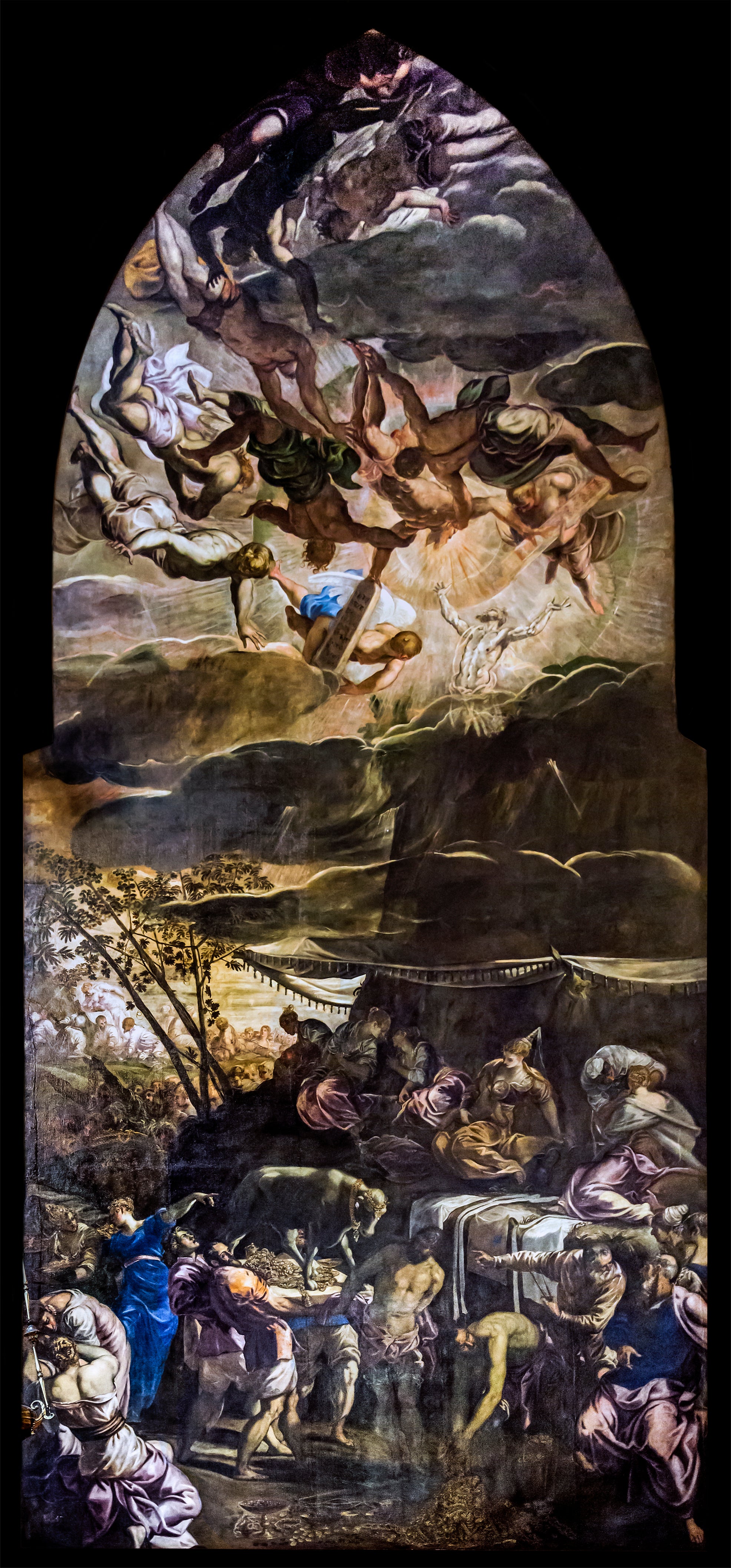 Le culte du veau d’or - Jacopo Tintoretto - Alpha Reproduction