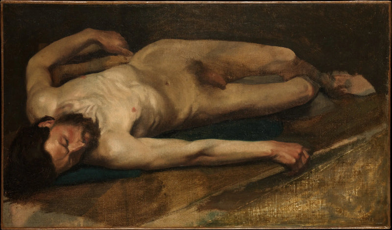 Nudo maschile - Edgar Degas