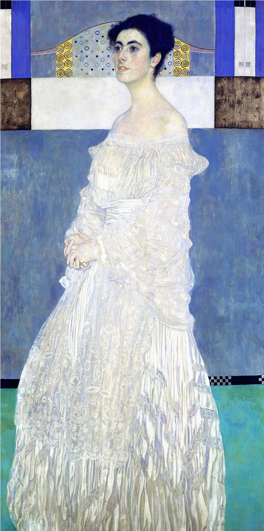 Reproduction du tableau « Margaret Stonborough-Wittgenstein - Gustav Klimt » par Alpha Reproduction en peinture à l’huile