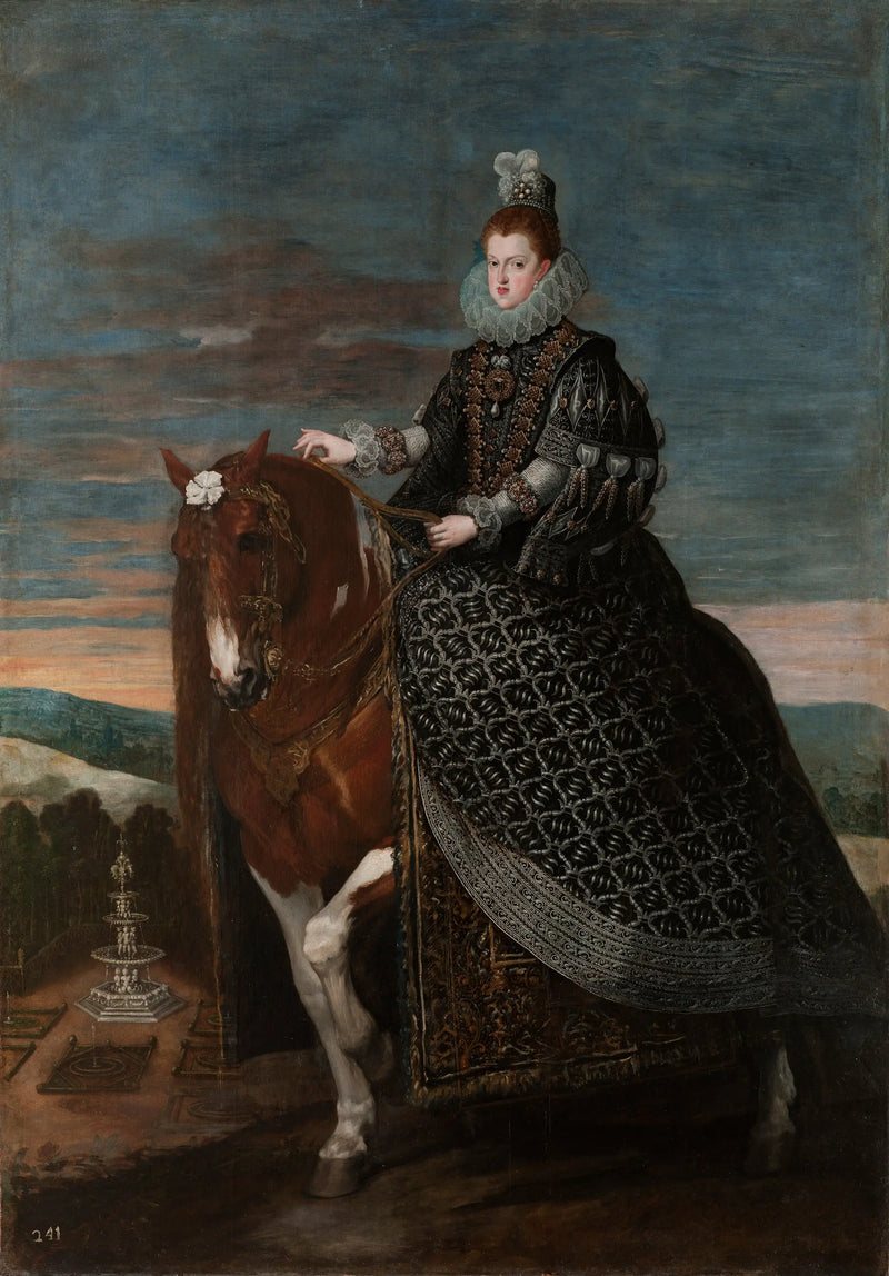 La Regina Margherita d'Austria a cavallo - Diego Velázquez
