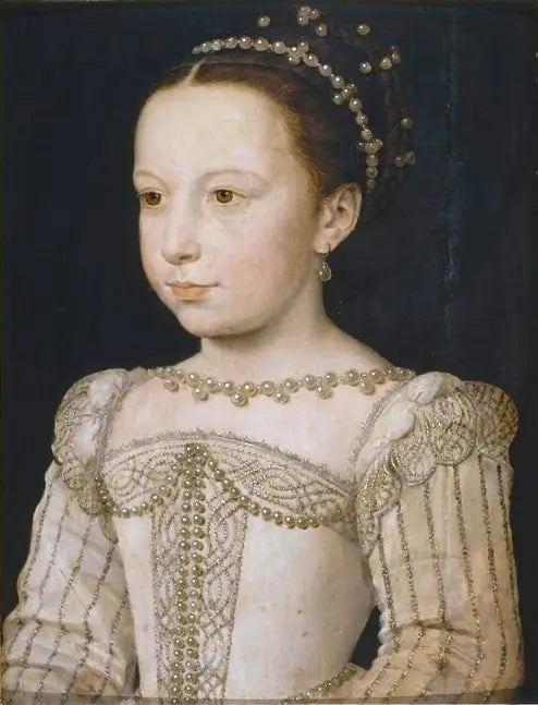 Marguerite de France (1553-1615), futura regina di Navarra - François Clouet