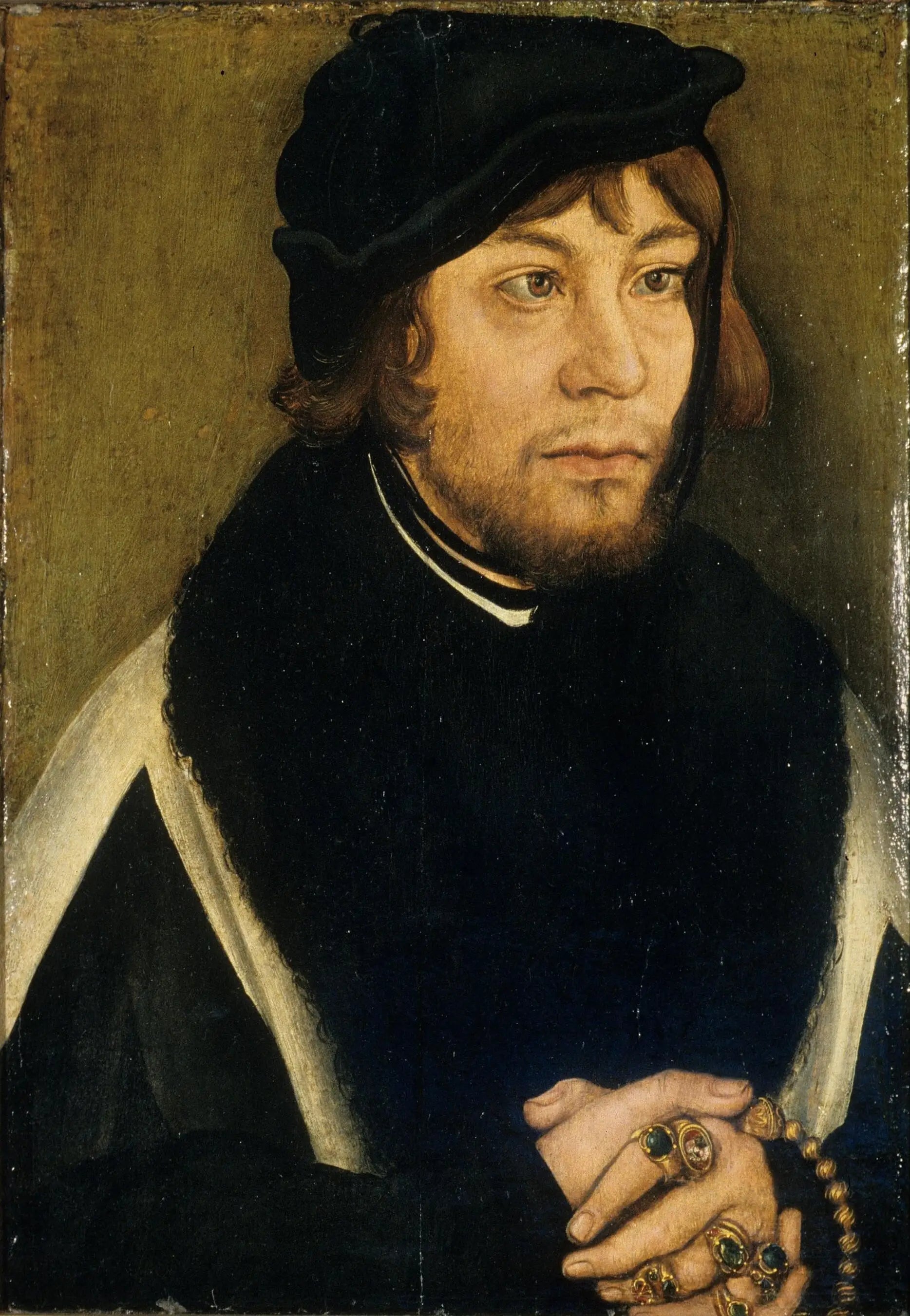 Portrait du margrave Albrecht de Brandebourg-Ansbach - Lucas Cranach the Elder - Alpha Reproduction