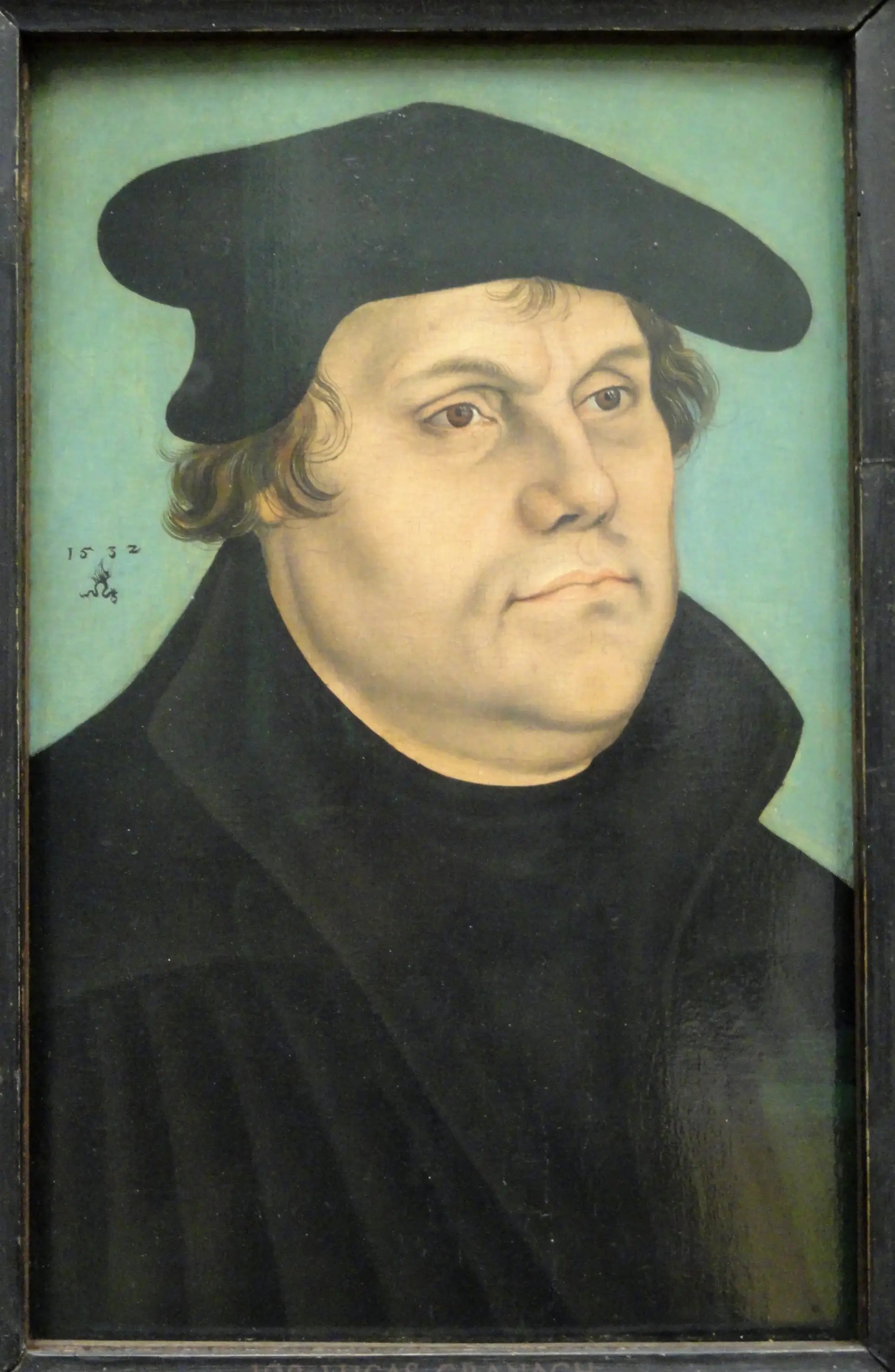 Portrait de Martin Luther - Lucas Cranach the Elder - Alpha Reproduction