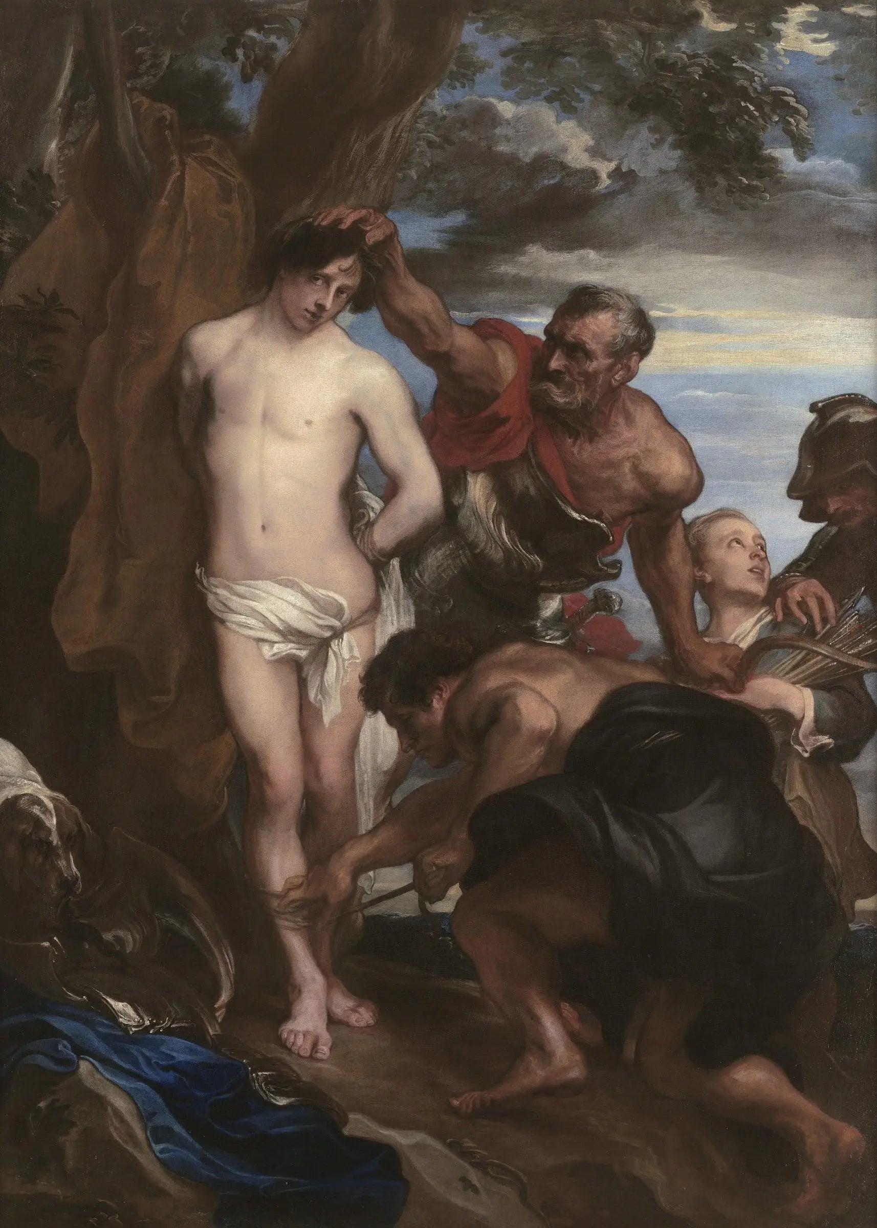 Le martyre de saint Sébastien - Antoine van Dyck - Alpha Reproduction
