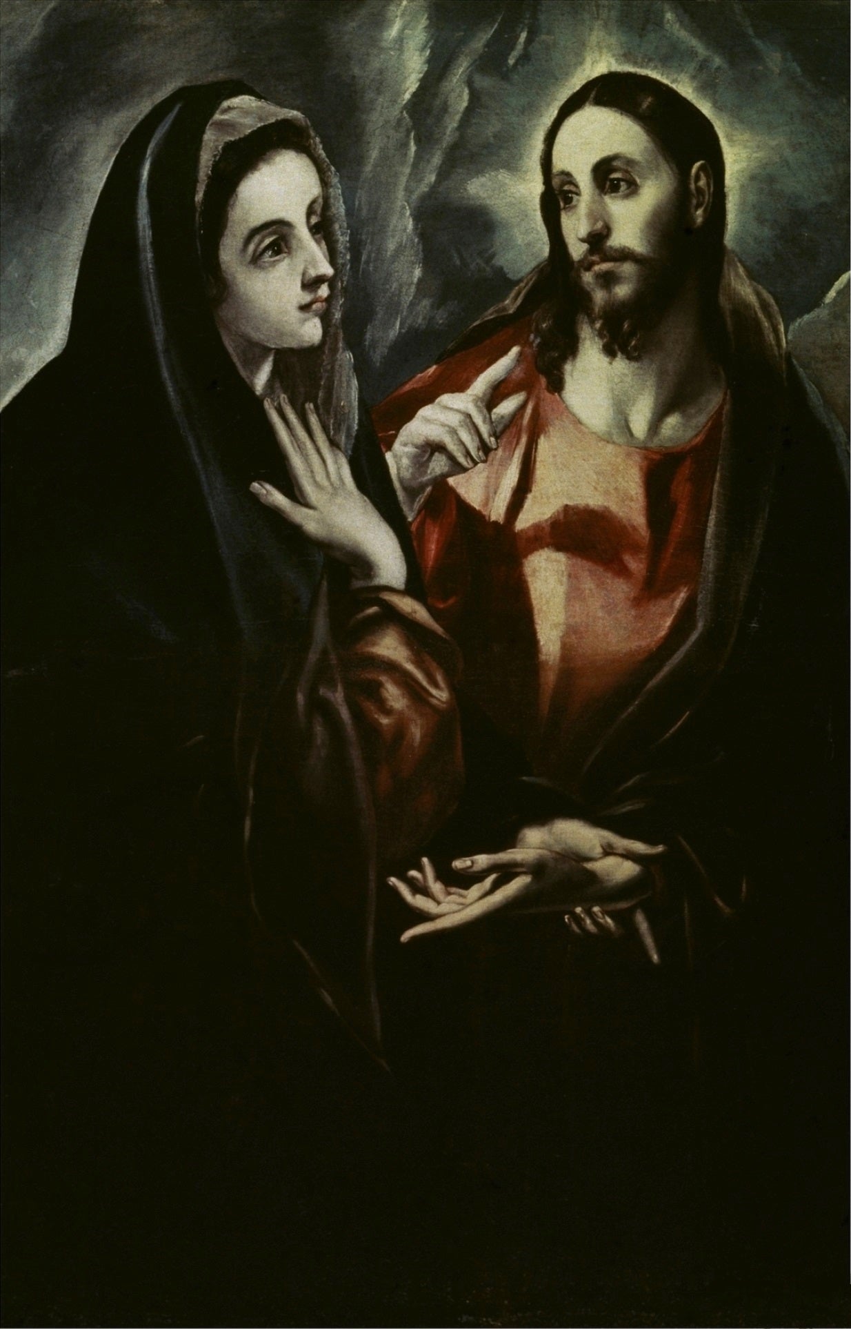 Adieux de Jésus à Marie - El Greco