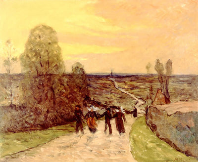 Bretons sur la Route - Maxime Maufra - Alpha Reproduction