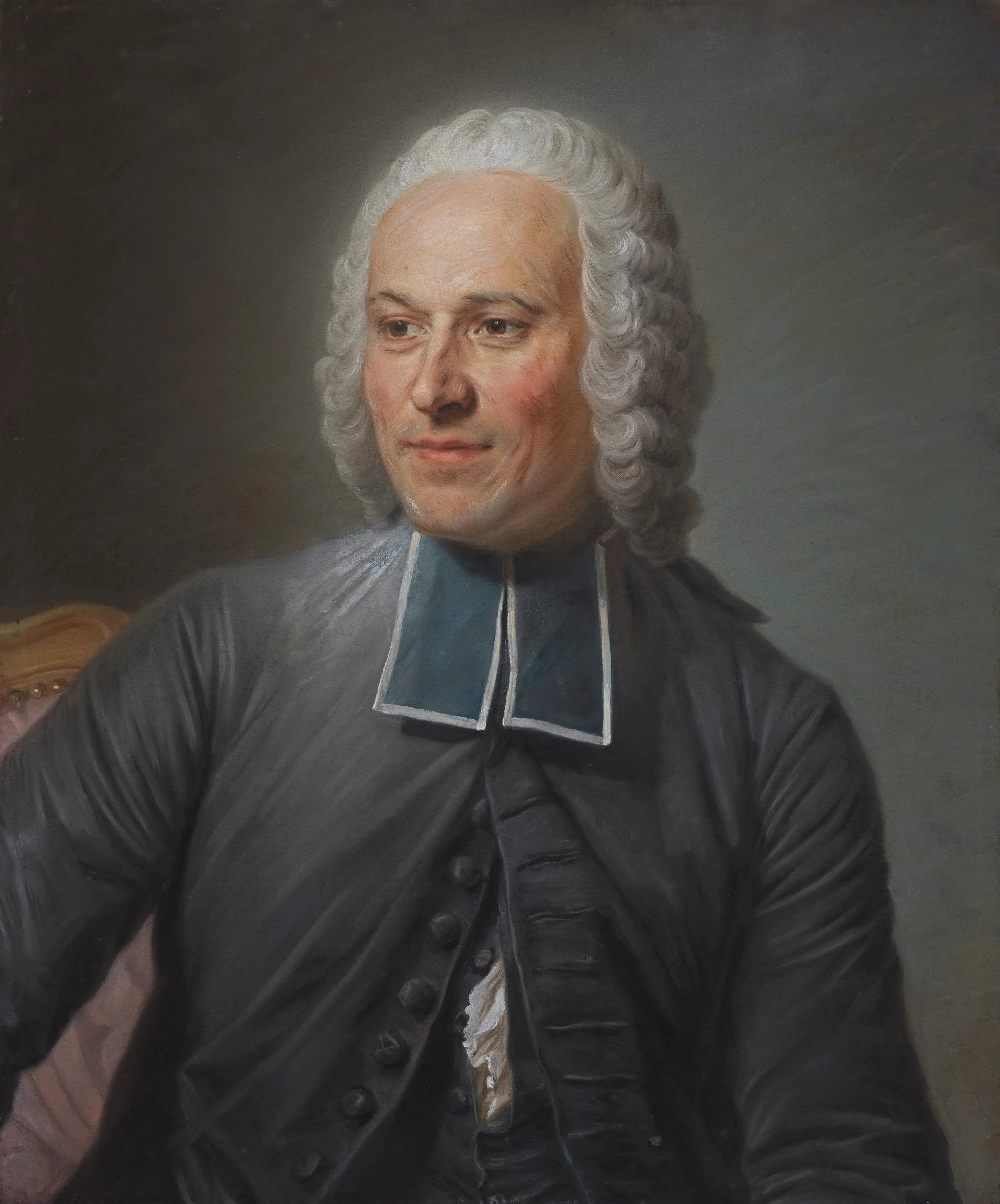 Abbé Nollet - Maurice-Quentin de La Tour - Alpha Reproduction