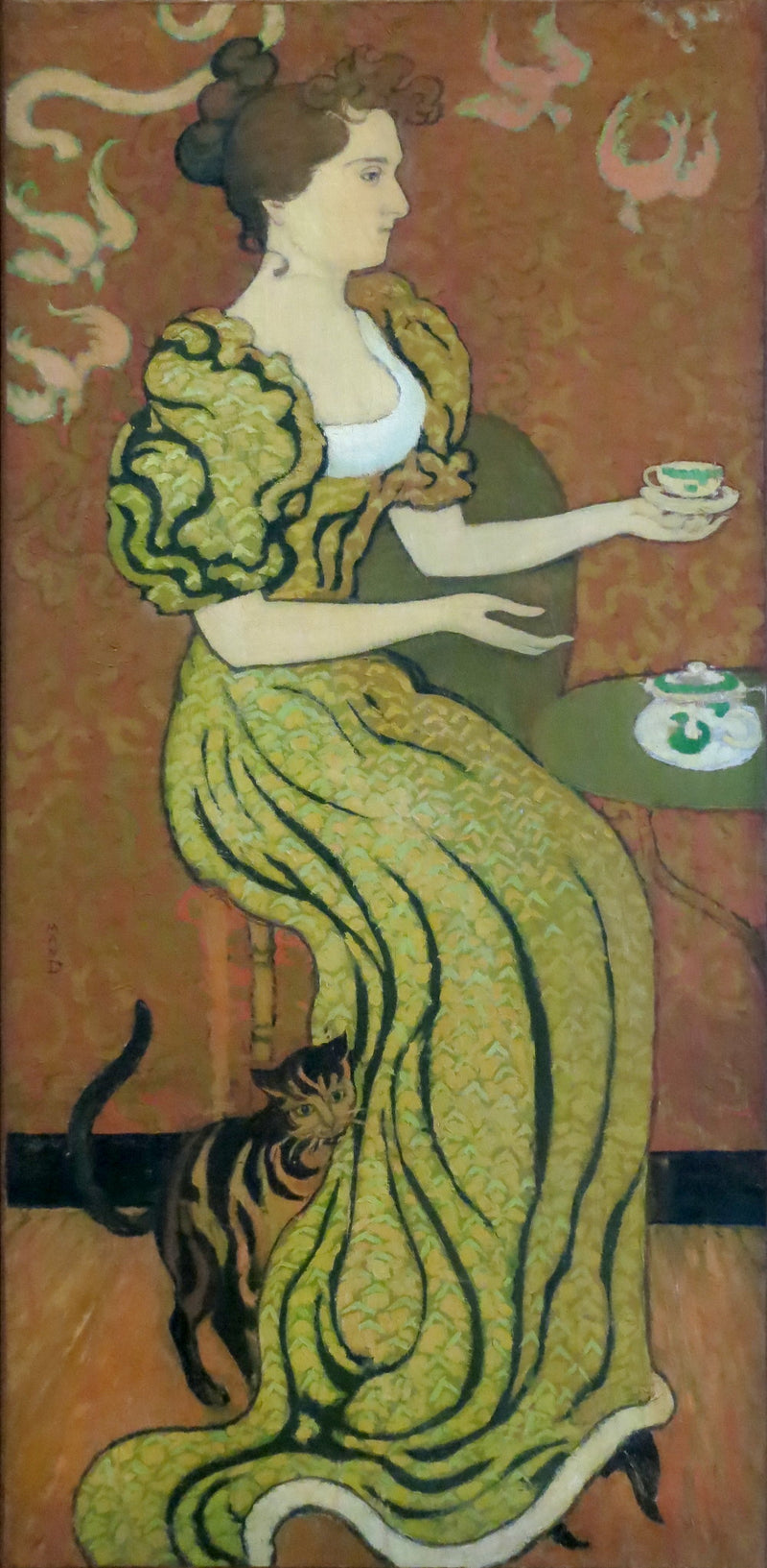 Madame Ranson con il gatto - Maurice Denis