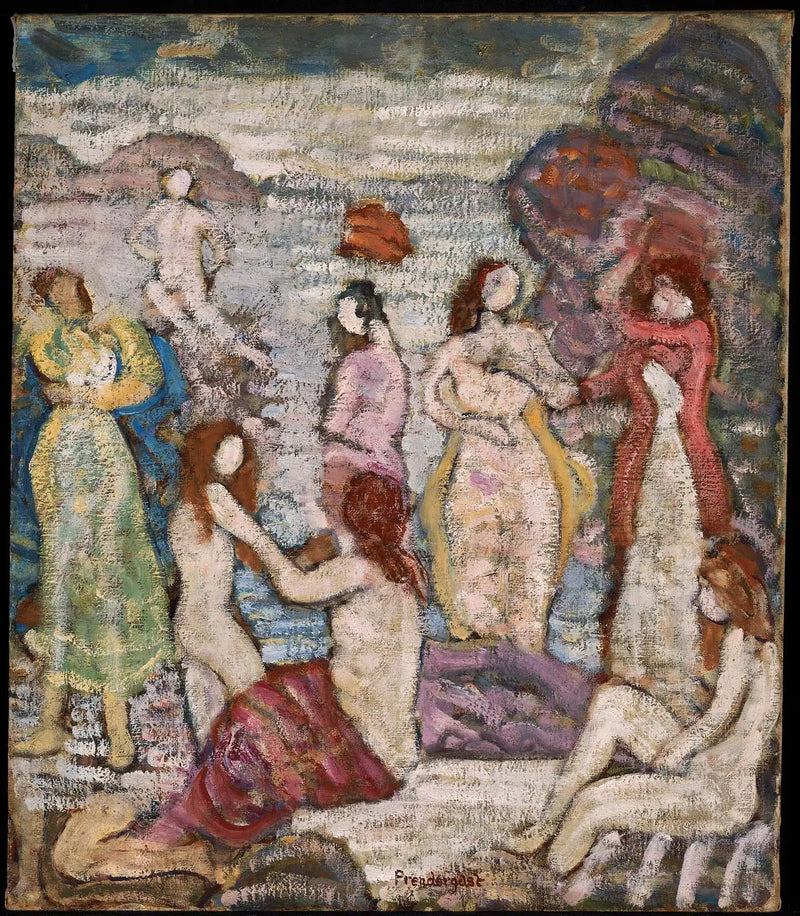 Otto bagnanti - Maurice Prendergast