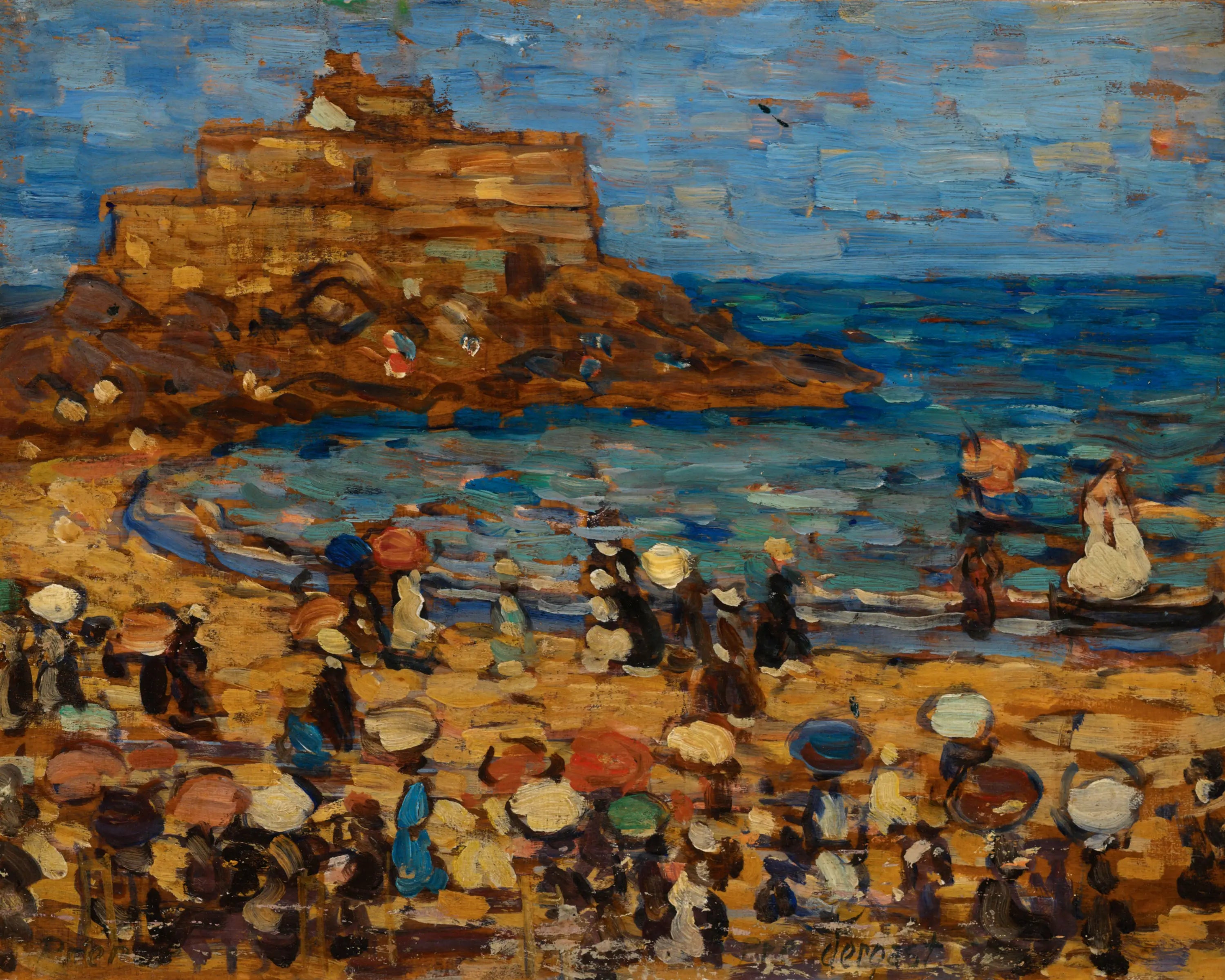 Paysage marin – Saint-Mâlo - Maurice Prendergast - Alpha Reproduction