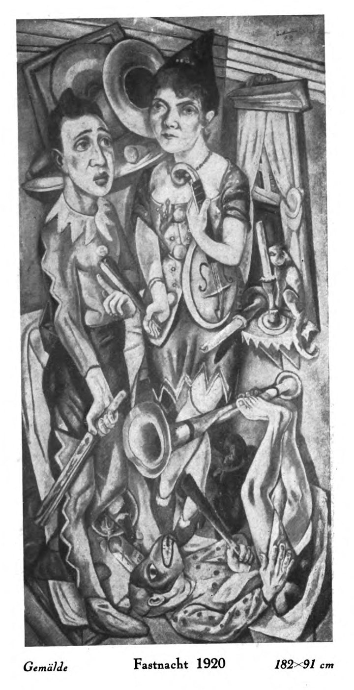 Carnevale (1920) - Max Beckmann