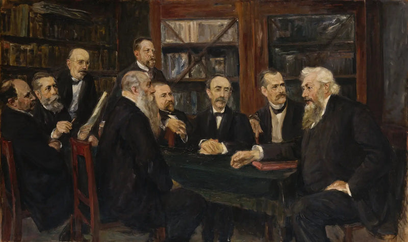 Il Convento dei Professori di Amburgo - Max Liebermann